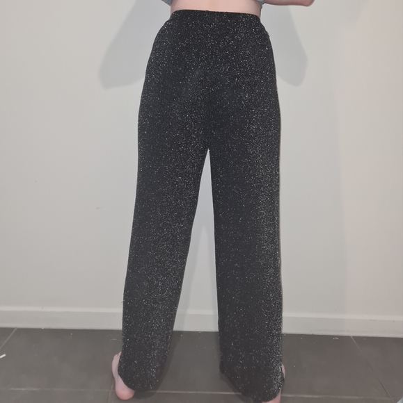 Glitter Wide-leg Pants - Picture 2 of 4